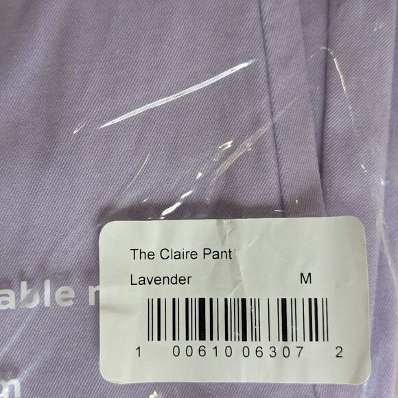 Hill House Lavender Claire Kick Crop Pants M | Modern Work-to-Weekend NWT - Picture 8 of 12